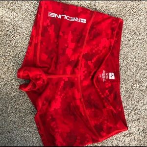 Redline booty shorts